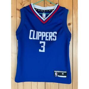 Kids NBA Clippers Jersey, Blue/Red - Size M, Paul #3